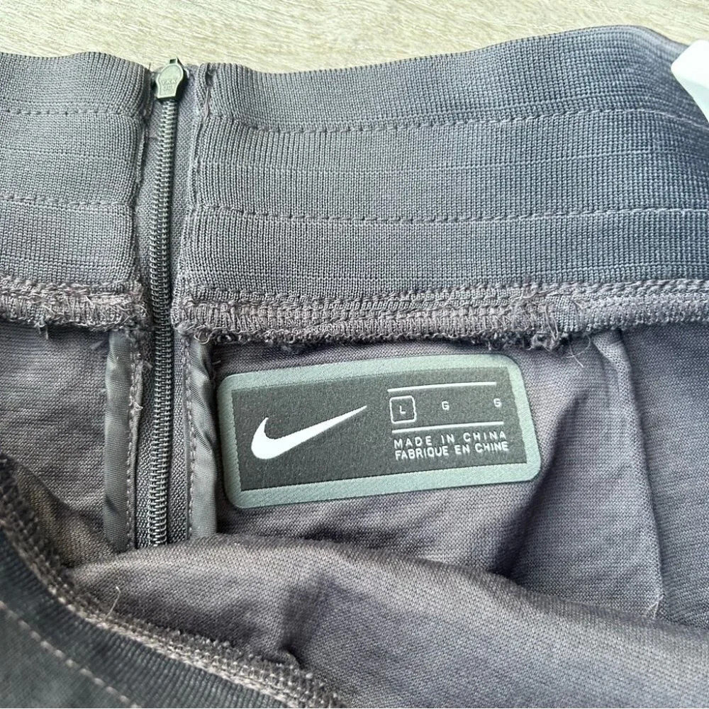 NWT NIKE SPORTSWEAR Tech Pack Oil Grey A-Line Pocket Mini Skirt - Picture 7 of 16